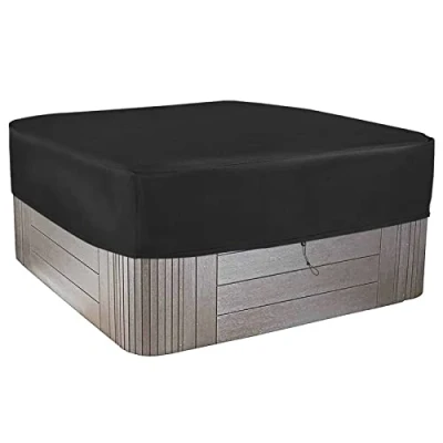 Imagen de Cubierta Para ,Cubiertas Protectoras de bañera hidromasaje SPA Resistentes a la Intemperie,protección contra el viento y los rayos UV (220 * 220 25 cm)