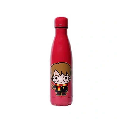 Imagen de Harry Potter, Botella Termo 500 ml, 6.8 x 27 cm, Rojo Chibi
