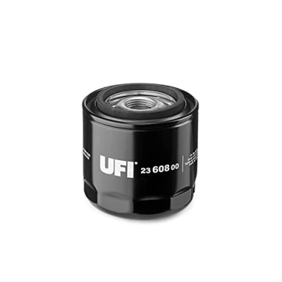 Imagen de UFI 23.608.00 Filtro de aceite M 27 X 2 con válvula bloqueo retorno Cartucho filtrante
