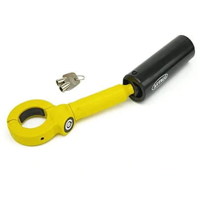 Imagen de Artago 862A/B Antirrobo Coche Freno de Mano, Ajuste Rosca Más Adaptable, Cerradura Seguridad con Bola Anti taladro, Compacto, Barra Bloqueo Palanca Cambio Automóvil SUV