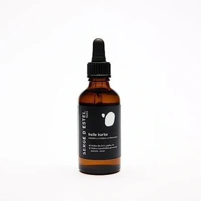 Imagen de SERGE D&#039;ESTEL Paris Aceite barba 50ml Activa el Crecimiento de la Nutre y Suaviza Aporta Brillo. Fórmula 100% Vegana Made in NO se ha Probado en Animales.