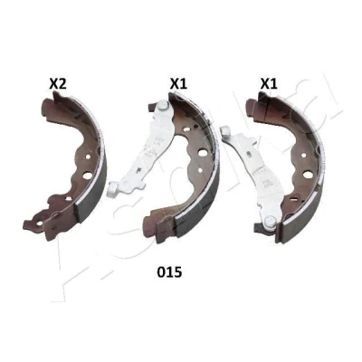 Imagen de ASHIKA 55 00 015 Zapatas de Freno Eje trasero 230 42 DACIA: Lodgy, Duster SUV, SANDERO 2