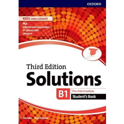 Imagen de Solutions 3rd Edition Pre Intermediate. Student&#039;s Book (Solutions Third Edition)