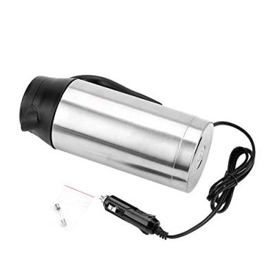 Imagen de Samfox Travel Kettle, 750ml 24V Portable Car Kettle Electric Calentador de Agua Botella para Café, Té
