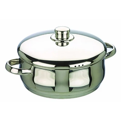 Imagen de IBILI Olla con tapa oslo, 16 cms, Acero inoxidable, Apta para induccion