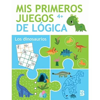 Imagen de MIS PRIMEROS JUEGOS DE LÓGICA +4 LOS DINOSAURIOS