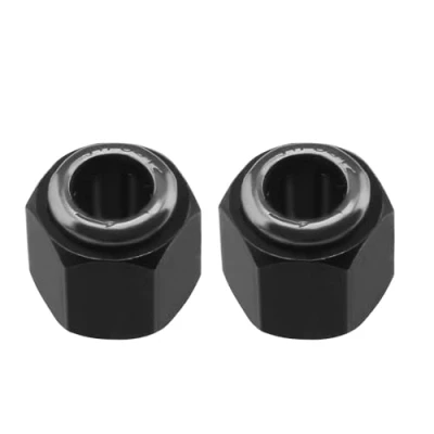 Imagen de YINETTECH 2 tiradores de conductor aceite rodamiento unidireccional RC con tuerca hexagonal compatible HSP escala 1/8 1/10 Nitro Car SH16 18 21 motor 12 mm