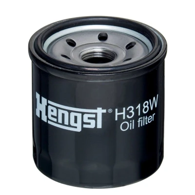 Imagen de HENGST FILTER H318W Filtro de aceite M18x1,5 enroscable CHEVROLET: Aveo / Kalos Hatchback, Berlina, Spark