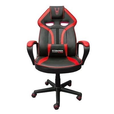 Imagen de Silla gaming Woxter Stinger Station Alien, Respaldo con ajuste automático, Rojo