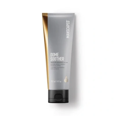 Imagen de Loción para después del afeitado hombres Dome Soother de MANSCAPED®: con aloe y avena coloidal calmar e hidratar, rápida absorción secado transparente, 118 ml