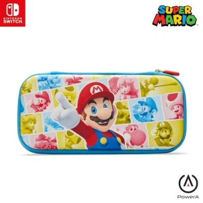 Imagen de Funda Protectora Rígida Powera Mario Photo Booth Para Nintendo Switch