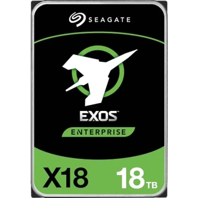 Imagen de Seagate Exos X18 Enterprise, disco duro de 18 TB, CMR 3,5&#039;, SATA 6 GB/s, 7200 rpm, 512e, 4Kn FastFormat, baja latencia con almacenamiento en caché mejorado, número modelo: