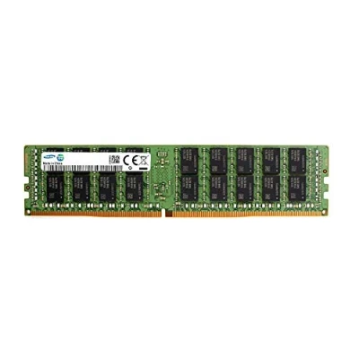 Imagen de SAMSUNG Memoria ECC Registered RDIMM (1.2V) 16GB DDR4 PC2666 M393A2K40CB2 CTD, 16 GB, 1 X DDR4, 2666 MHz, 288 PIN DIMM, Negro, Verde