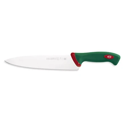 Imagen de Sanelli Línea Premana Professional,Cuchillo Cocina Cm.24,Acero Inoxidable,Verde y Rojo,37.0x3.0x4.0 cm