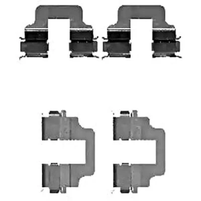 Imagen de DELPHI LX0473 Kit de accesorios, pastillas frenos FORD: MONDEO 4, KUGA 1, 4 Stufenheck, VOLVO: V70 3, S80 II, JAGUAR: XF Berlina