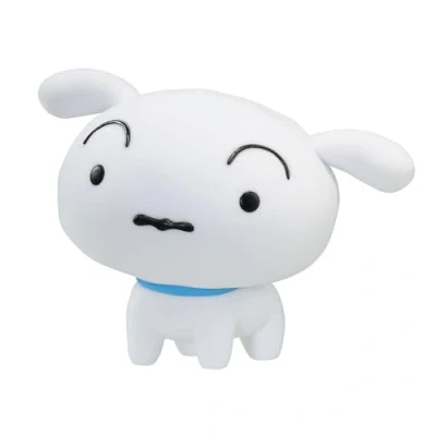 Imagen de Banpresto Figura de Acción Shiro Crayon Shinchan Fluffy Puffy (Ver.A) 8 cm BP89884P Multicolor Coleccionable Ideal para los fanaticos del Anime