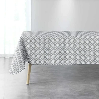 Imagen de Douceur d&#039;Intérieur Archic Mantel Rectangular (150 x 240 cm), Color Blanco