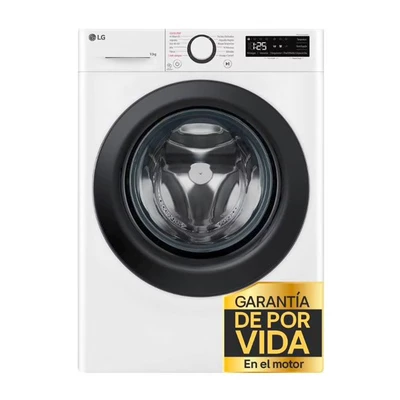 Imagen de Lavadora carga frontal LG F4WR5010A6W, 10 kg, 1400 rpm, 11 programas, AI Direct Drive™, Steam™, Blanco