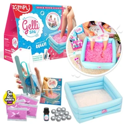 Imagen de Gelli Spa Pack Glittery Pink Inflatable Foot [Importación inglesa]