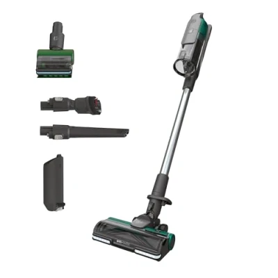 Imagen de HOOVER Aspiradora Escoba Sin Cable Especial Mascotas, Cepillo Anti Enredos, Posición Parking, Luz LED, Autonomía 60min, 5 años de Garantía HF9