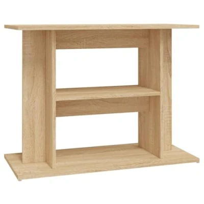 Imagen de vidaXL Soporte para Acuario Madera ingeniería Roble Sonoma 80x35x60 cm