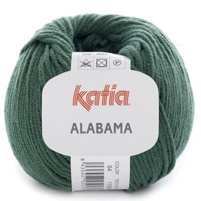 Imagen de Lanas Katia Alabama Ovillo de Color Botella Cod. 64