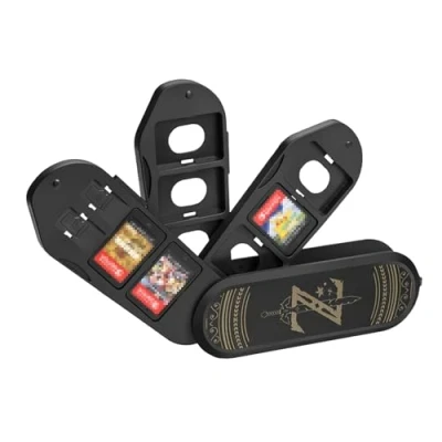 Imagen de Funda para tarjetas de juego Nintendo Switch, soporte creativo juegos Switch con 8 ranuras + 2 TF (Zelda)