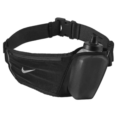 Imagen de Nike Flex Stride Cinturón para botella de 623.7 g, negro / negro, ２２ＯＺ
