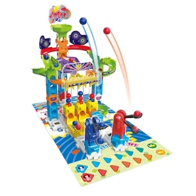 Imagen de VTech Marble Rush Juegos de competición, Circuito canicas interactivo, Juguete construcción para niños +4 años, Versión ESP
