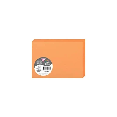 Imagen de Clairefontaine 2336 C Pack de 20 sobres 11 x 15,50 0,10 cm, color Clémentine 15.50 0.10