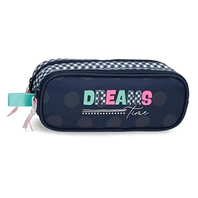 Imagen de Movom Dreams time Estuche Doble Azul 23x9x7 cms Poliéster