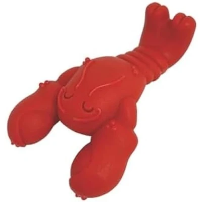 Imagen de Nylabone, Efecto Masticador Extremadamente Fuerte, Nuevo Juguete masticable en Forma de Langosta, Duradero, para los Dientes, Sabor: Filete, Pequeño, Perros hasta 11 kg