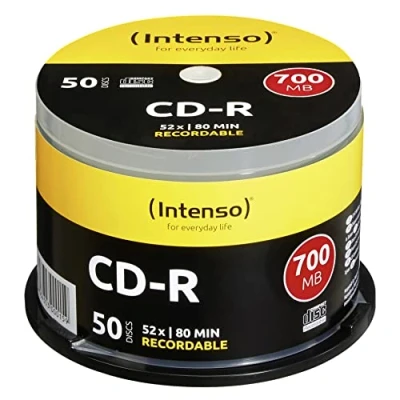 Imagen de Tarrina Intenso 50 Cd r 700 Mb