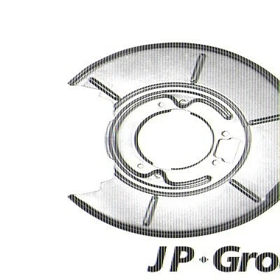 Imagen de JP GROUP 1464200180 Chapa Protectora de Disco Freno Eje trasero, derecha BMW: 3 Coupé, Berlina, Cabrio