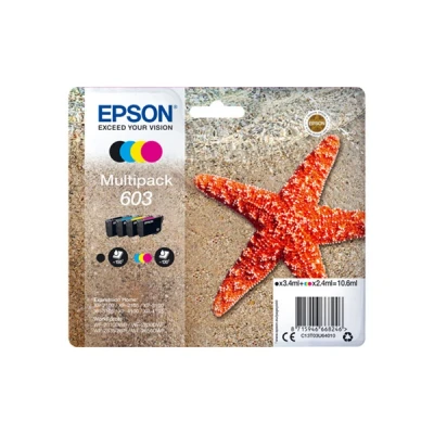 Imagen de Cartucho de tinta Epson Multipack 4 Colores 603 Ink