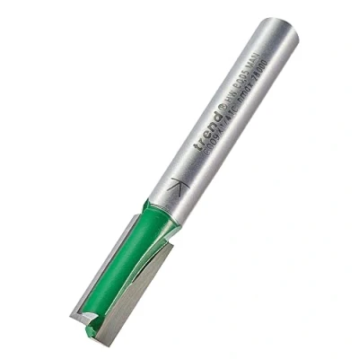 Imagen de Trend Craft Pro Broca de fresadora recta C009X1/4TC 1/4 pulgadas, diámetro 17,1 mm; longitud corte 19,1 punta carburo tungsteno
