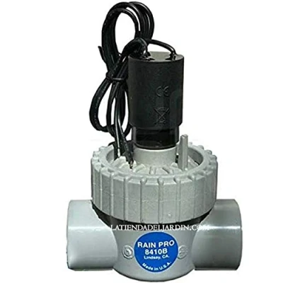 Imagen de Suinga ELECTROVALVULA RIEGO PVC 1&quot; tapa roscada Rainpro. Funciona con programadores eléctricos de cualquier marca del mercado.