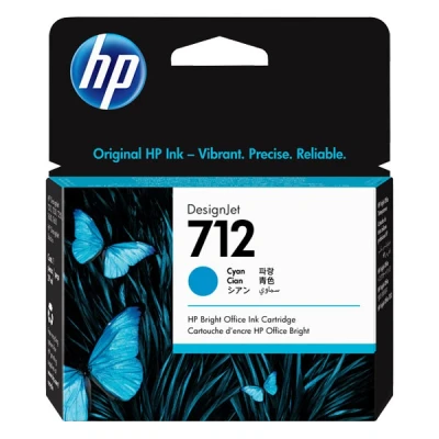 Imagen de HP DesignJet Studio 24&#039;&#039; 712 (3ED67A) cartucho de tinta cian (original)