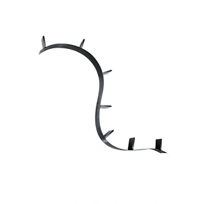 Imagen de Kartell Bookworm Librería, 7 sujetalibros, Negro, 320 x 19 21 cm