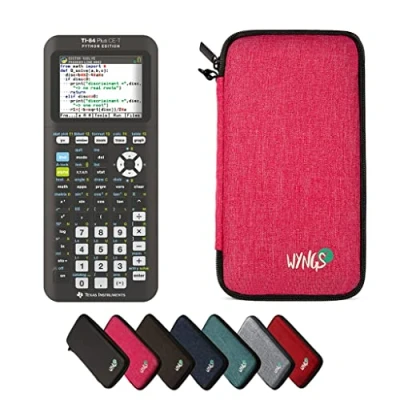 Imagen de CALCUSO Paquete Básico Rosa con Calculadora Grafica TI 84 Plus CE T Python Edition
