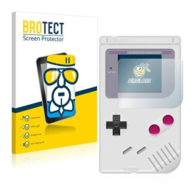 Imagen de BROTECT Protector Pantalla Cristal para Nintendo Gameboy (1989) Vidrio [Dureza 9H, Anti Arañazos]