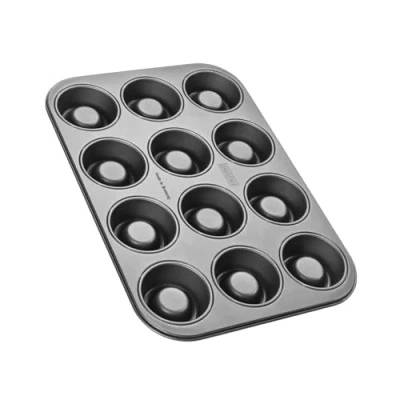 Imagen de Zenker 7423 Molde para 12 Mini Babas/Savarins 38,5 x 26,5 3 cm