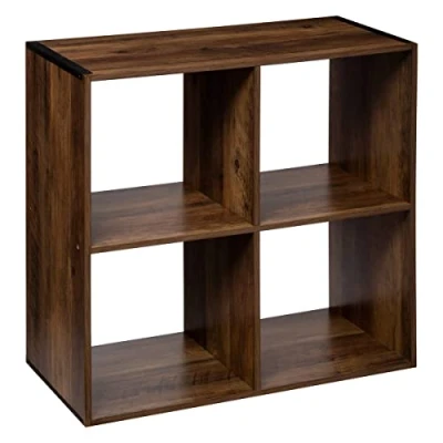 Imagen de 5five Mix n modul indus 4 estantes, Efecto Madera Oscura