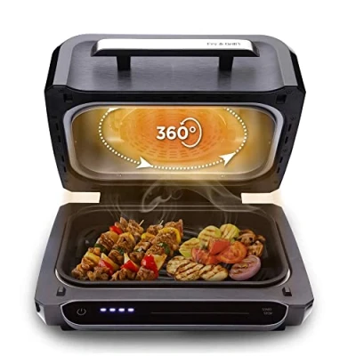 Imagen de SOGO PARILLA Y FREIDORA DE AIRE 4L GRILL MULTIFUNCTION + AIRFRYER (SS 10130) 1700W