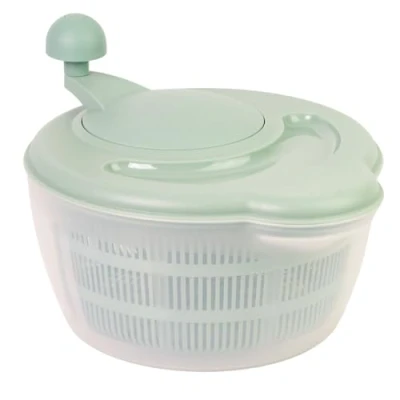 Imagen de Westmark ensaladera, capacidad: 5 litros, ø 26 cm, plástico, sin BPA, Fortuna, transparente/verde, 2432224M