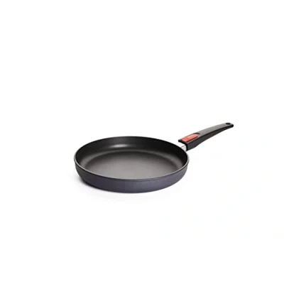 Imagen de Woll Diamond Lite Sartén Plana (28 cm de diámetro, 5 Alto, con Mango extraíble, vitrocerámica, Gas, eléctrica, halógena, no inducción, Aluminio Fundido, Apta para Horno, Antracita