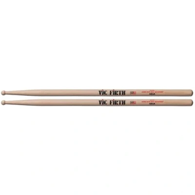 Imagen de Vic FIrth Baquetas de la serie American Sound® AS5A Madera nogal Punta redonda