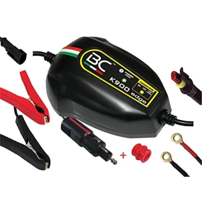 Imagen de BC Battery Controller K900 EDGE, Cargador de baterías y Mantenedor Inteligente para Motos BMW con sistema CAN Bus, todas las 6V/12V Plomo Ácido, 1 Amp