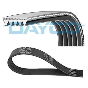 Imagen de DAYCO 5PK898EE Correa trapecial poli V 898,0 5 HYUNDAI: i20 I Hatchback, II i10