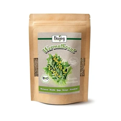Imagen de Biojoy Té de Ajenjo BÍO (100 g), secada y cortada, para infusión (Artemisia absinthium)